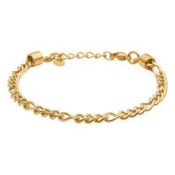 Tom morris Figaro 18 ct. Goldplated Stainless Steel TM00019 bracelet - Golden бижутерия,tom,morris,figaro,18,ct.,goldplated,stainless,steel,tm00019,bracelet,golden