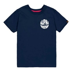 тениска,детски,тениски,alpha,industries,logo,bp,short,sleeve,t,shirt,blue
