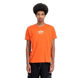 тениска,мъжки,тениски,alpha,industries,basic,ml,short,sleeve,t,shirt,boost,orange,(orange)