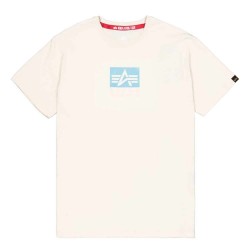 тениска,мъжки,тениски,дамски,тениски,alpha,industries,satin,logo,short,sleeve,t,shirt,beige,(vintage,white)