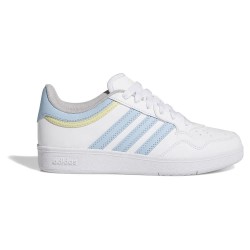 юношески,маратонки,детски,маратонки,adidas,hoops,4.0,junior,trainers,white,(cloud,white,clear,sky,powder,yellow)