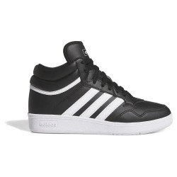 юношески,маратонки,детски,маратонки,adidas,hoops,4.0,mid,junior,trainers,core,black,cloud,white,core,black,(black)