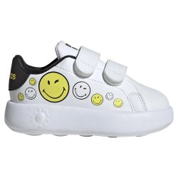 детски,маратонки,детски,маратонки,adidas,smiley,advantage,infant,trainers,white