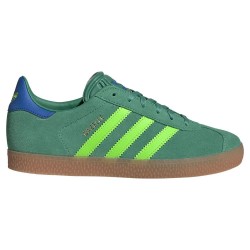 юношески,маратонки,детски,маратонки,adidas,originals,gazelle,junior,trainers,semi,court,green,solar,green,bluebird,(green)