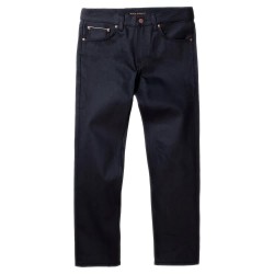 дънки,мъжки,панталони,nudie,jeans,gritty,jackson,jeans,denim,dry,onix,selvage,(black)