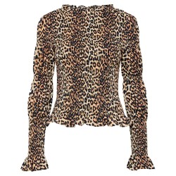 тениска,дамски,тениски,yas,chemma,long,sleeve,t,shirt,brown
