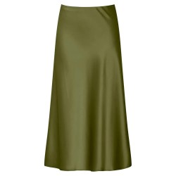 пола,дамски,поли,и,рокли,yas,pella,midi,skirt,olive,branch,(green)