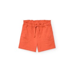 Къси панталони Boboli Knit Flame shorts - Orange (Boiler) къси,панталони,мъжки,панталони,дамски,панталони,boboli,knit,flame,shorts,orange,(boiler)