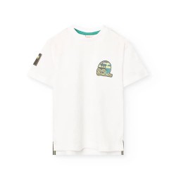 тениска,мъжки,тениски,дамски,тениски,boboli,knit,short,sleeve,t,shirt,white,(white,22)