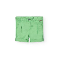 Къси панталони Boboli Linen shorts - Green (Grass) къси,панталони,мъжки,панталони,дамски,панталони,boboli,linen,shorts,green,(grass)
