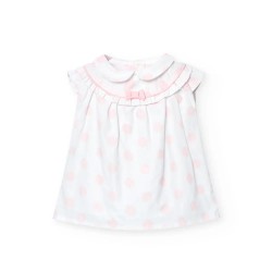 рокля,детски,поли,и,рокли,boboli,poplin,polka,dot,dress,white,(polka,dot,print)