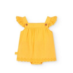 рокля,детски,поли,и,рокли,boboli,voile,fantasy,dress,yellow,(corn)
