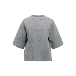 блуза,дамски,пуловери,дамски,плетени,дрехи,object,reynard,2,4,short,sleeve,sweater,grey,(medium,grey,melange)