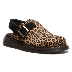 сандали,мъжки,сандали,dr,martens,jorge,ii,mini,leopard,spot,hair,on,sandals,brown
