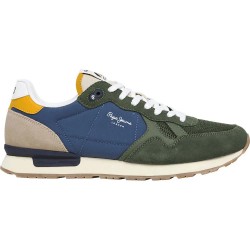 маратонки,мъжки,маратонки,pepe,jeans,brit,camp,trainers,green