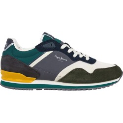 маратонки,мъжки,маратонки,pepe,jeans,london,life,trainers,khaki,green,(green,white)
