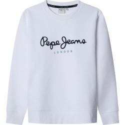 блуза,детски,блузи,pepe,jeans,art,sweatshirt,white