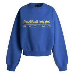 блуза,дамски,блузи,red,bull,racing,logo,sweatshirt,blue,(electric,blue)