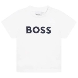 тениска,детски,тениски,boss,j05p12,short,sleeve,t,shirt,white,(white)