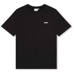 тениска,детски,тениски,boss,j25p23,short,sleeve,t,shirt,black