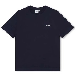тениска,детски,тениски,boss,j25p23,short,sleeve,t,shirt,blue,(marine)