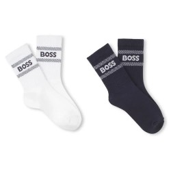 чорапи,детски,чорапи,boss,j51738,socks,2,pairs,marine,(white,blue)