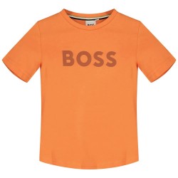 тениска,детски,тениски,boss,j52030,short,sleeve,t,shirt,orange,(reddish)