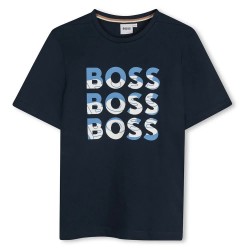 тениска,детски,тениски,boss,j52038,short,sleeve,t,shirt,marine,(blue)