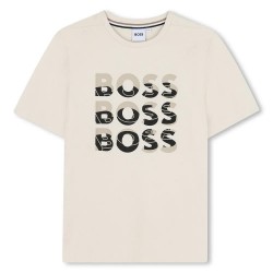 тениска,детски,тениски,boss,j52038,short,sleeve,t,shirt,sand,(beige)