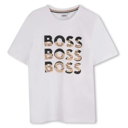 тениска,детски,тениски,boss,j52038,short,sleeve,t,shirt,white