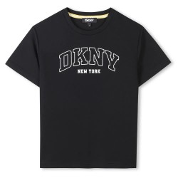 тениска,детски,тениски,dkny,d62237,short,sleeve,t,shirt,black
