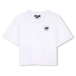 тениска,детски,тениски,dkny,d62311,short,sleeve,t,shirt,white