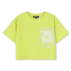 тениска,детски,тениски,dkny,d62345,short,sleeve,t,shirt,yellow