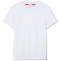 тениска,детски,тениски,hugo,g00333,short,sleeve,t,shirt,white