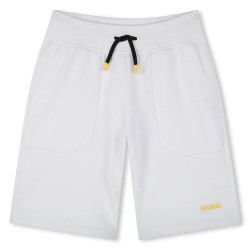 къси,панталони,детски,панталони,hugo,g00372,shorts,white