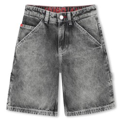 къси,панталони,детски,панталони,hugo,g00376,shorts,grey