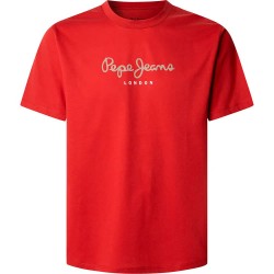 тениска,мъжки,тениски,pepe,jeans,eggo,short,sleeve,t,shirt,rugby,red,(red)