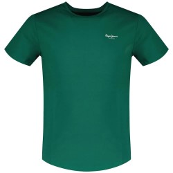 тениска,мъжки,тениски,pepe,jeans,original,basic,3n,short,sleeve,t,shirt,pop,green,(green)
