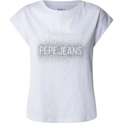 тениска,дамски,тениски,pepe,jeans,raya,short,sleeve,t,shirt,white,(white)