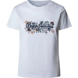тениска,дамски,тениски,pepe,jeans,rosalind,short,sleeve,t,shirt,white