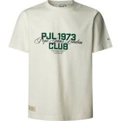 тениска,мъжки,тениски,pepe,jeans,talbot,short,sleeve,t,shirt,beige,(off,white)