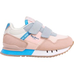 маратонки,детски,маратонки,pepe,jeans,london,band,trainers,dark,peach,orange,(orange,pink)
