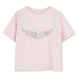 тениска,детски,тениски,zadig,&,voltaire,x60312,short,sleeve,t,shirt,pink