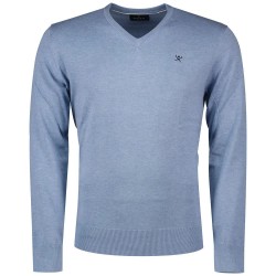 блуза,мъжки,пуловери,hackett,hm703313,v,neck,sweater,blue,(sea,blue)