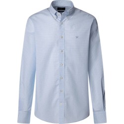 риза,с,дълъг,ръкав,мъжки,ризи,hackett,ess,mini,gingham,long,sleeve,shirt,blue