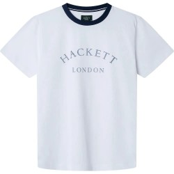 тениска,мъжки,тениски,hackett,heritage,ess,short,sleeve,t,shirt,optic,white,(white)