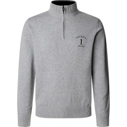блуза,мъжки,пуловери,hackett,heritage,no.1,half,zip,sweater,grey