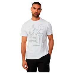 тениска,мъжки,тениски,hackett,laser,graphic,short,sleeve,t,shirt,white