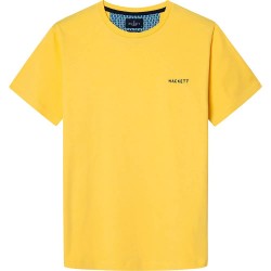 тениска,мъжки,тениски,hackett,swim,trim,arch,short,sleeve,t,shirt,summer,yellow,(yellow)