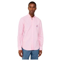 риза,с,дълъг,ръкав,мъжки,ризи,façonnable,cl,bd,bi,oxf,strp,long,sleeve,shirt,pink,(poster,red)